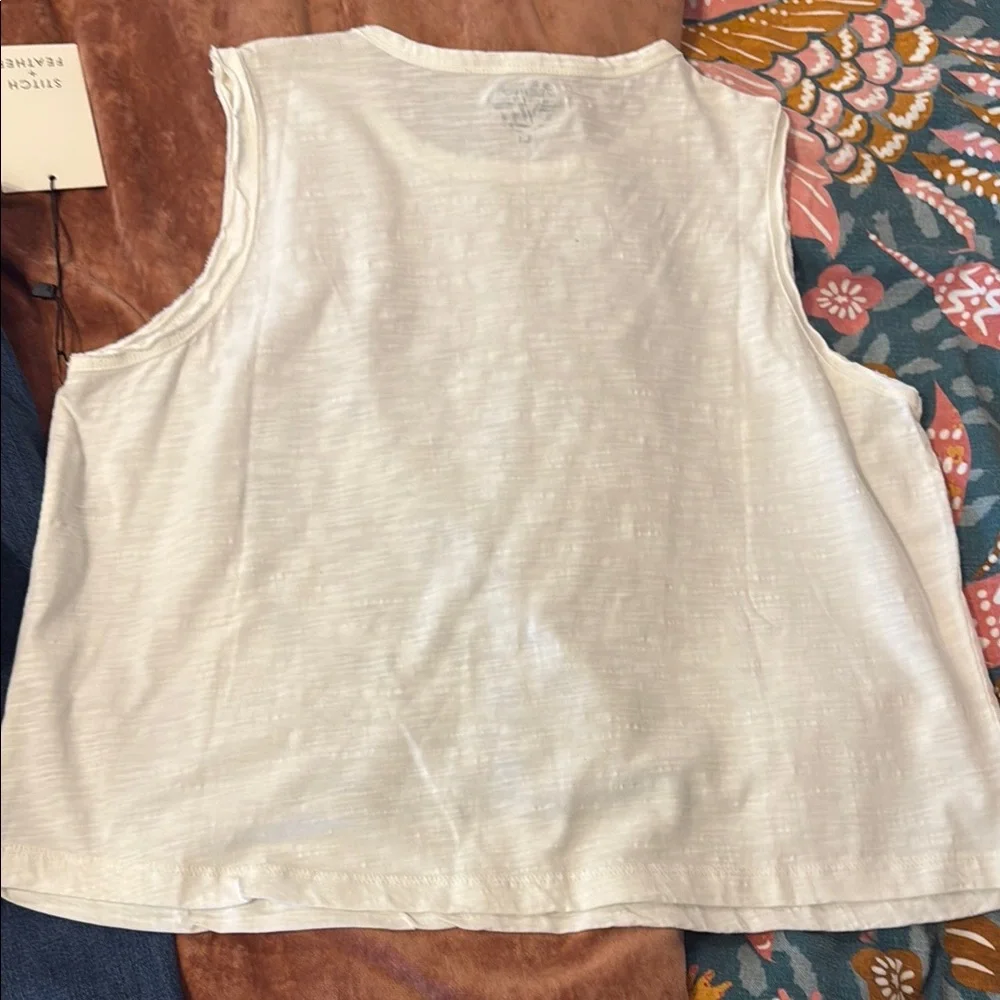 Cowgirl country White Graphic Tank Top - Picture 5 of 5